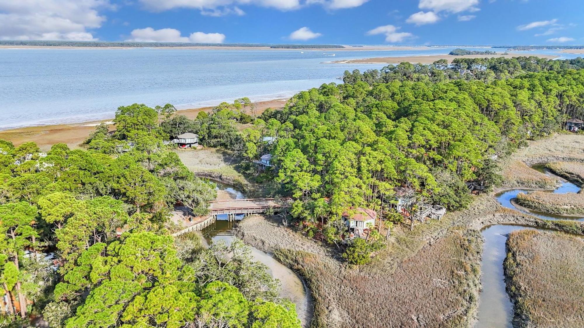 A Magical Treehouse By The Sea! Villa Hilton Head Island Exterior photo